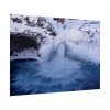 101875-332.jpg Waterfall in Winter Poster
