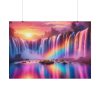 101875-346.jpg Colorful Waterfall Poster