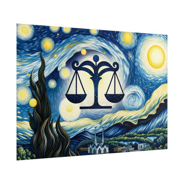 Zodiac Sign of Libra Poster