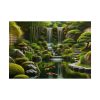 101875-375.jpg Zen Waterfall Garden in Japanese Style Poster