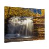 101875-382.jpg Waterfall in Autumn Poster