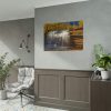 101875-384.jpg Waterfall in Autumn Poster