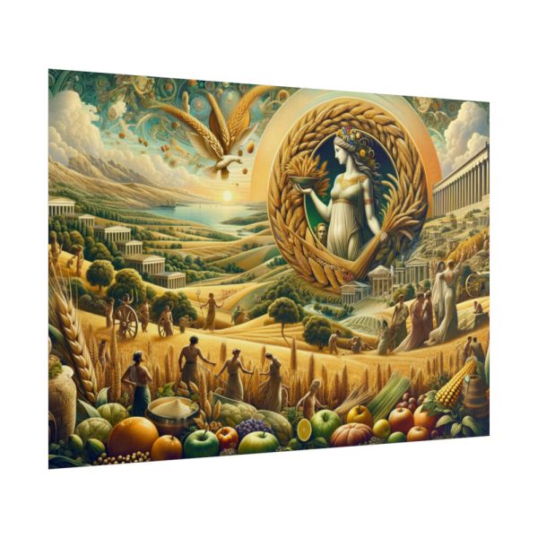 101875-392.jpg Mythological and Historical Elements to Depict Ancient Harvest Poster