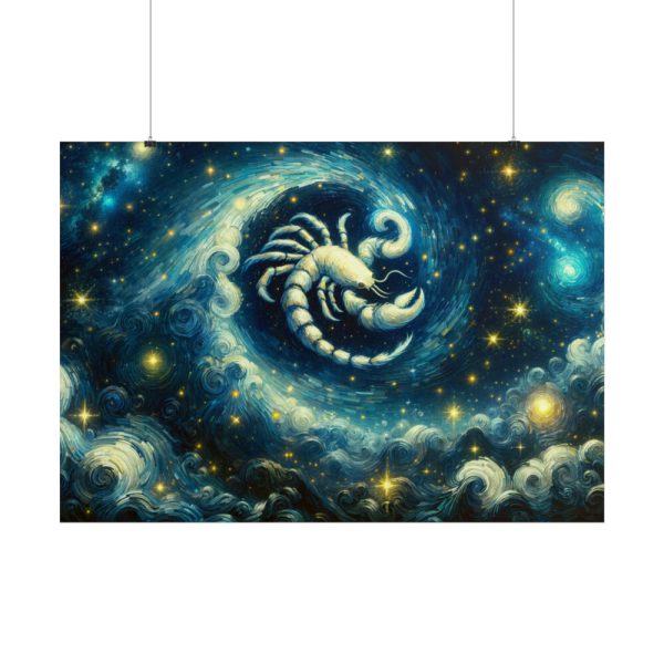 Zodiac Sign of Scorpio Poster