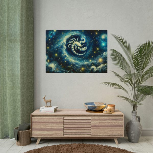 Zodiac Sign of Scorpio Poster