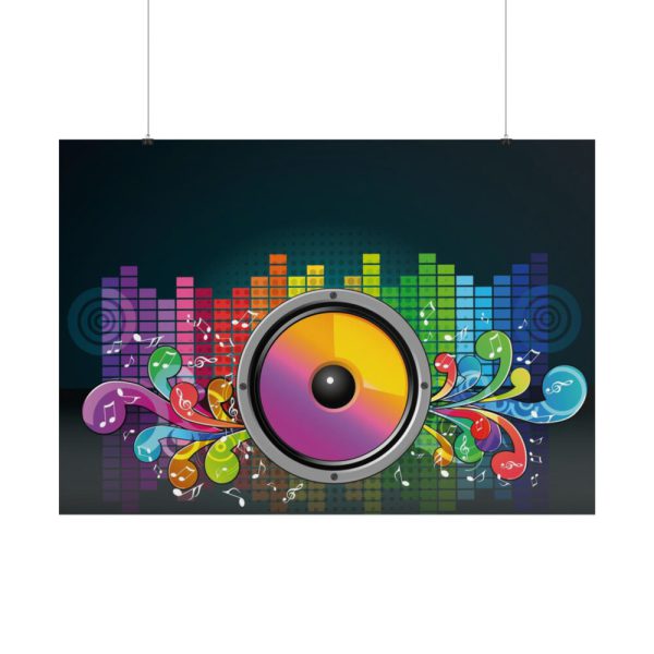 Speakers Equalizer Poster
