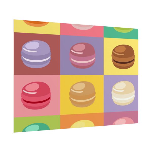 Macarons Pop Art Poster