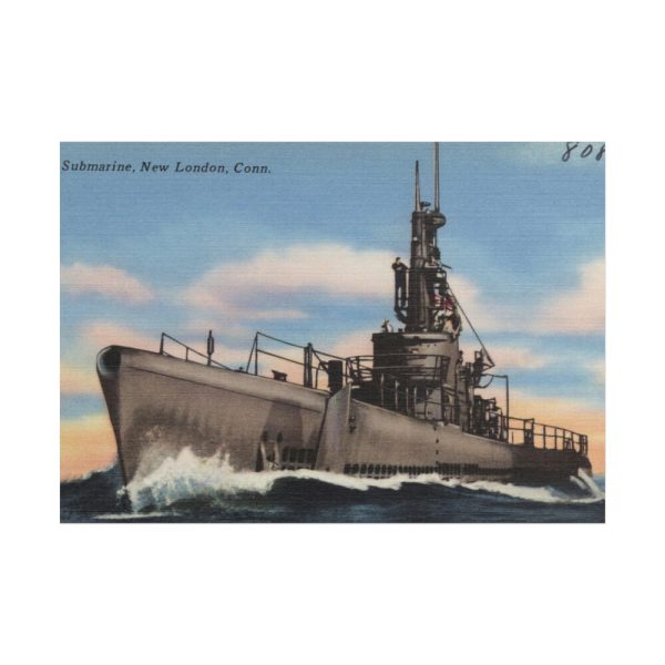 101875-460.jpg Submarine, New London, Conn Poster