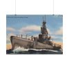 101875-461.jpg Submarine, New London, Conn Poster