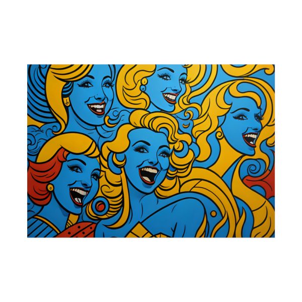 101875-475.jpg Pop Art People Laughing II Poster