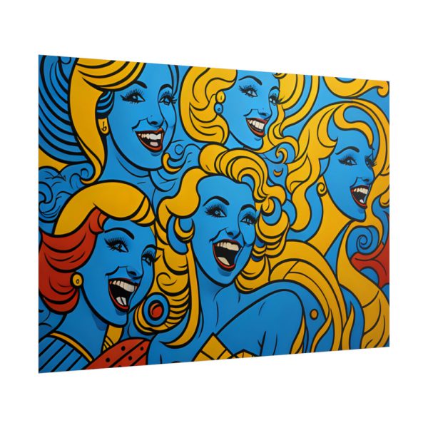 101875-477.jpg Pop Art People Laughing II Poster