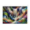 101875-480.jpg Abstract Art Piece of Waterfall Poster
