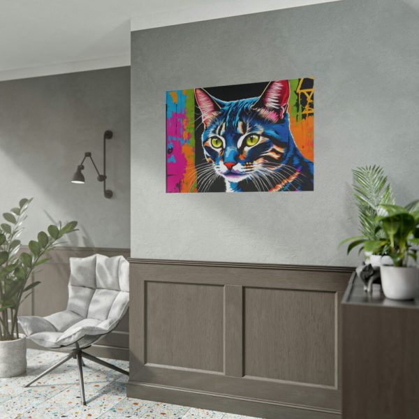 Cat Pop Art Illustration Poster
