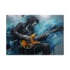 101875-500.jpg Man Playing Electric Guitar Art Poster