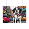 101875-511.jpg Cartoon Dog Art Illustration Poster