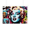 Marilyn Monroe's Iconic Presence and Charisma Poster