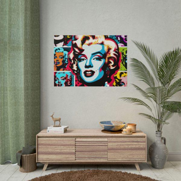 Marilyn Monroe's Iconic Presence and Charisma Poster