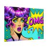 OMG Comics Abstraction Poster