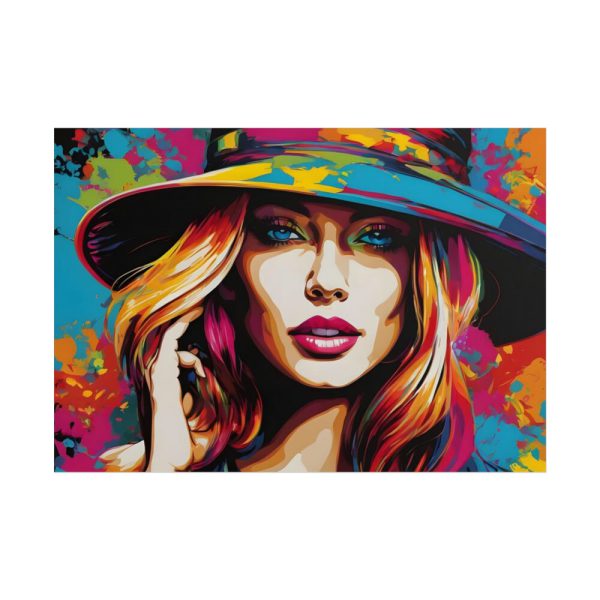 Woman Pop Art Graffiti II Poster