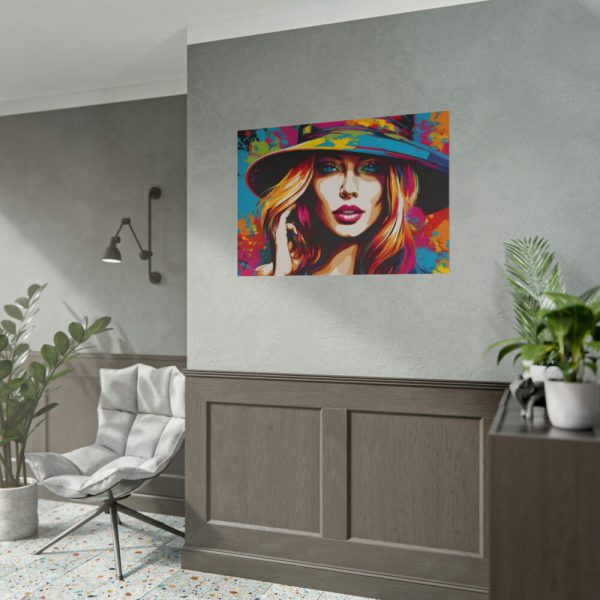 Woman Pop Art Graffiti II Poster
