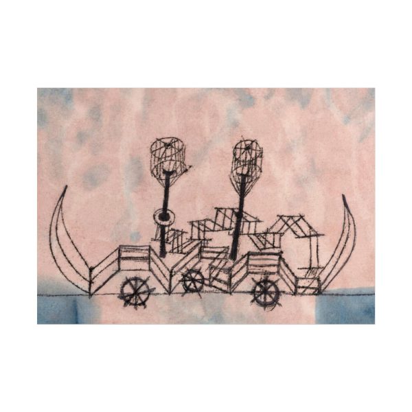 101875-595.jpg Alter Dampfer (Old Steamboat) (1922) by Paul Klee Poster
