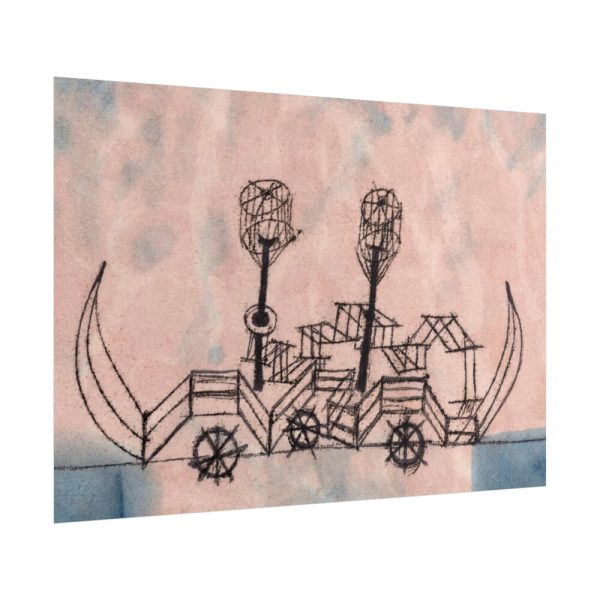101875-597.jpg Alter Dampfer (Old Steamboat) (1922) by Paul Klee Poster