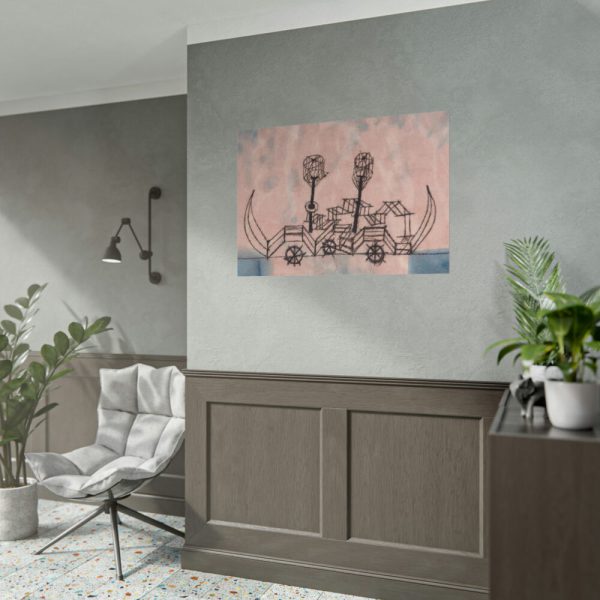 101875-599.jpg Alter Dampfer (Old Steamboat) (1922) by Paul Klee Poster