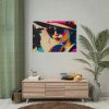 101875-618.jpg Woman Pop Art Graffiti Art III Poster