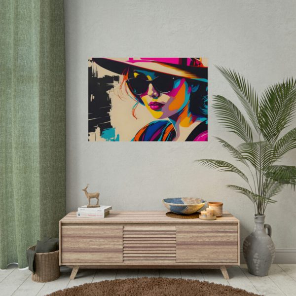 101875-618.jpg Woman Pop Art Graffiti Art III Poster