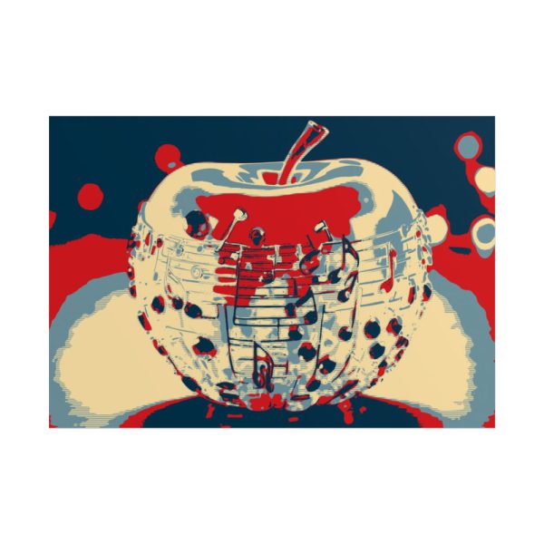 101875-625.jpg Pop Art Apple Poster