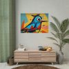 Bird Abstract Pop Art Print Poster