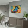 Bird Abstract Pop Art Print Poster