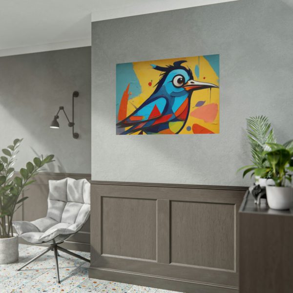 Bird Abstract Pop Art Print Poster