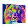 Lion's Splendor Pop Art Poster