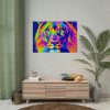 Lion's Splendor Pop Art Poster