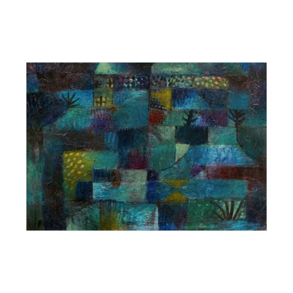 101875-650.jpg Terraced Garden (1920) by Paul Klee Poster