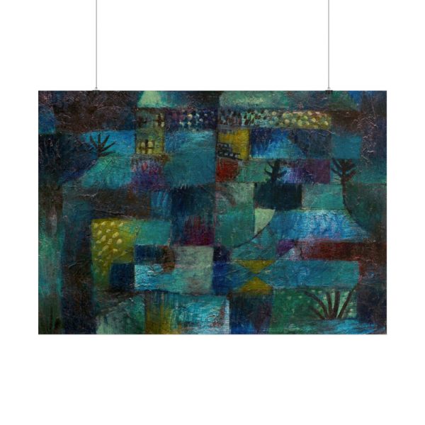 101875-651.jpg Terraced Garden (1920) by Paul Klee Poster