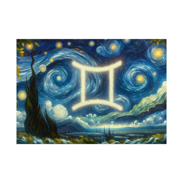 Zodiac Sign of Gemini Poster