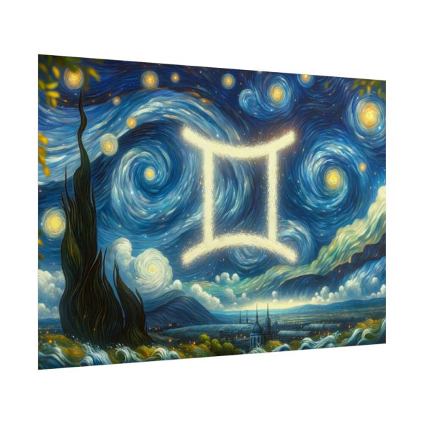 Zodiac Sign of Gemini Poster