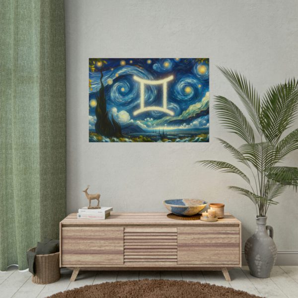 Zodiac Sign of Gemini Poster