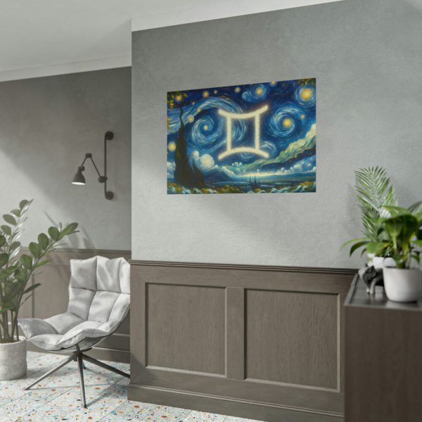 Zodiac Sign of Gemini Poster