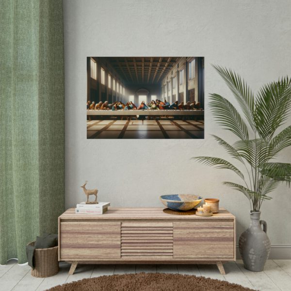 101875-83.jpg Composition Inspired by Leonardo da Vinci's The Last Supper Poster