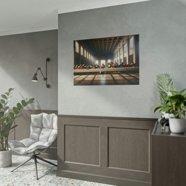 101875-84.jpg Composition Inspired by Leonardo da Vinci's The Last Supper Poster