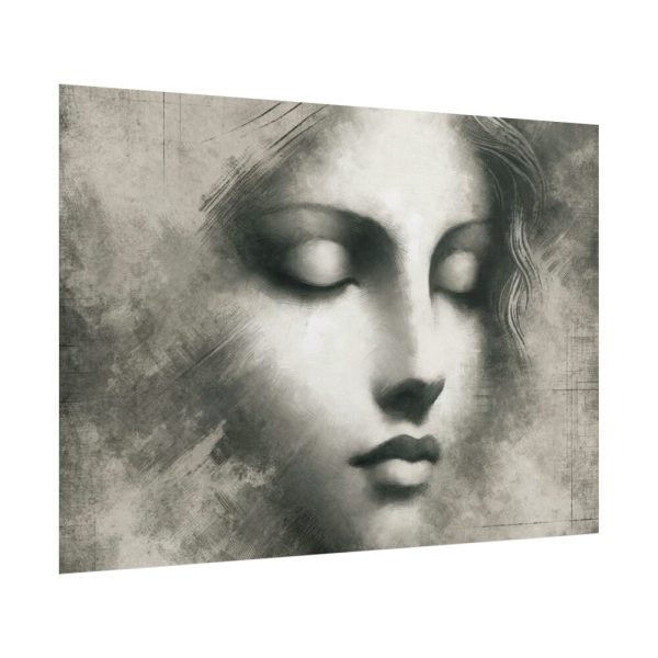 101875-87.jpg Woman Inspired by Leonardo da Vinci Poster