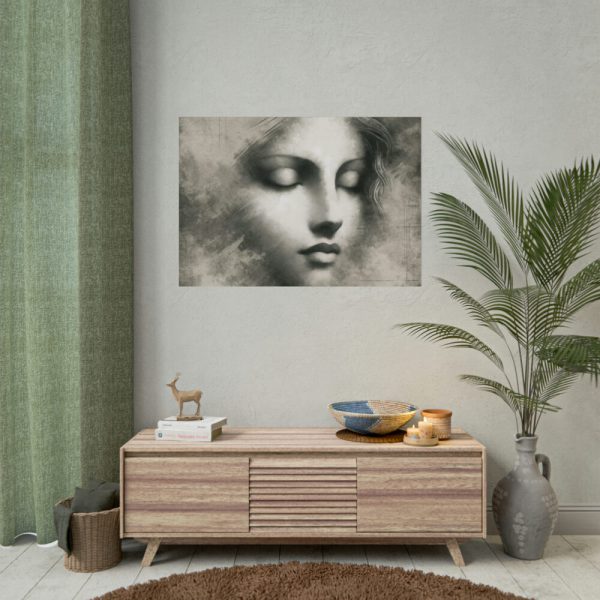 101875-88.jpg Woman Inspired by Leonardo da Vinci Poster