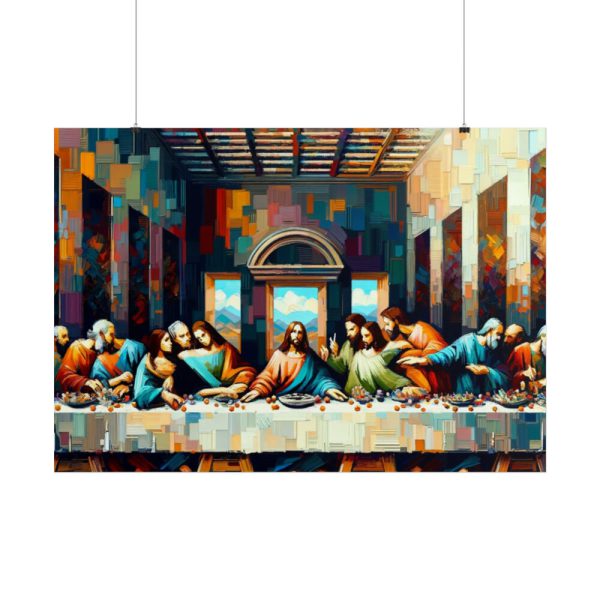 101875-91.jpg The Last Supper by Leonardo da Vinci HandCrafted Poster
