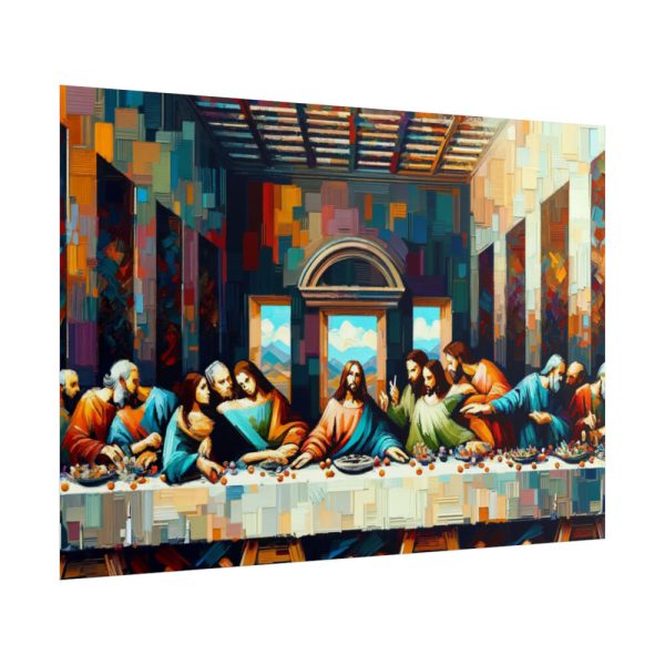101875-92.jpg The Last Supper by Leonardo da Vinci HandCrafted Poster