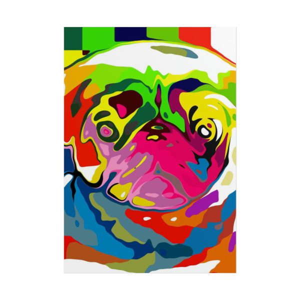 Pug Pop Art Poster