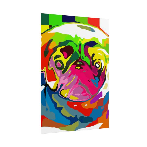 Pug Pop Art Poster
