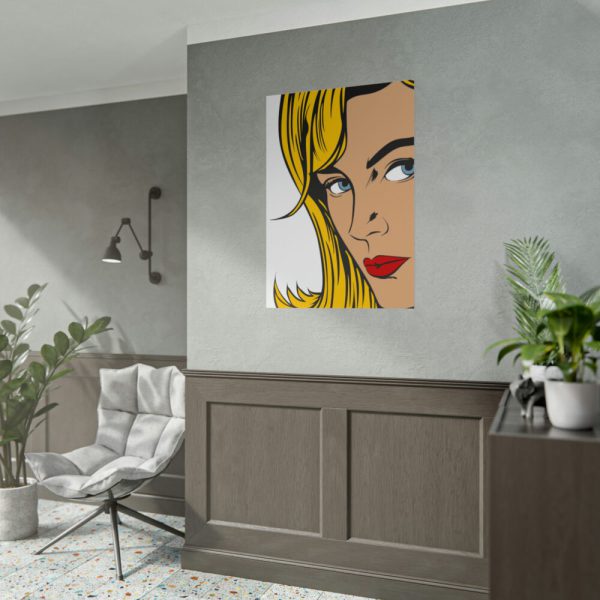 101894-149.jpg Woman Retro Pop Art Poster
